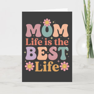 Cool Mom Life Mom Life Ist Das Beste Leben Geschen Karte