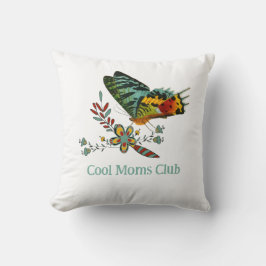 Cool Moms Club Butterfly club Kissen