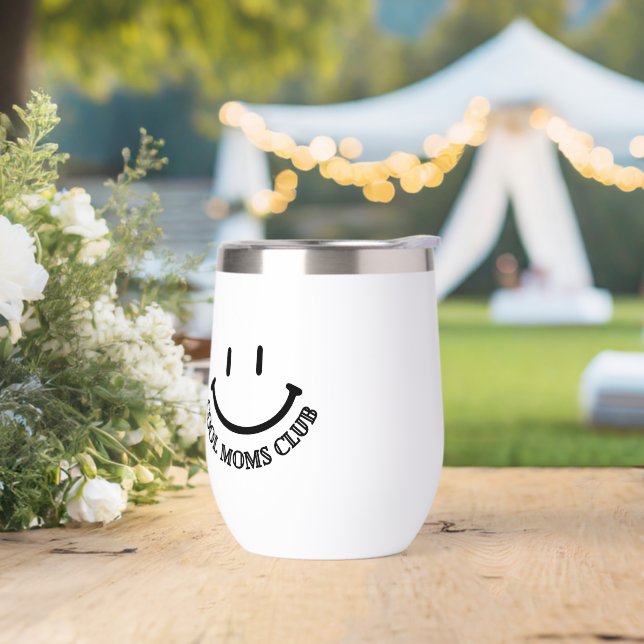 COOL MOMS CLUB VIN TUMBLER (Extérieur)