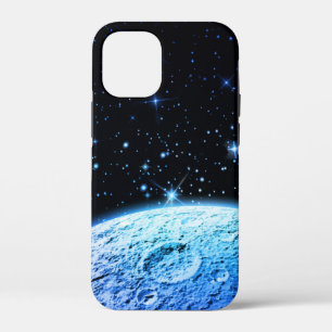 Cool Moon Blue Galaxy Space Stars Case-Mate iPhone Hülle