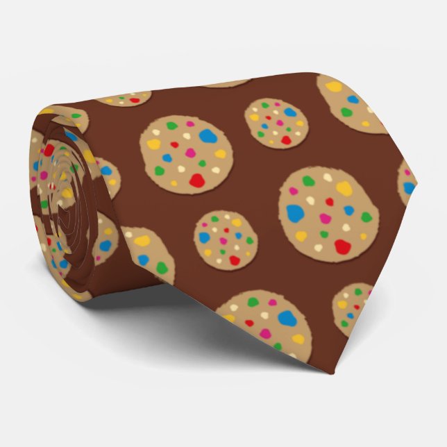 cool motif boulangerie cravate (Roulé)