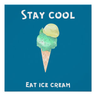 Cool Motivierend bleibe Poster