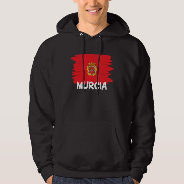 Cool Murcia Flag Hoodie (Vorderseite)