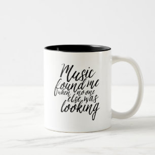 Cool Music Cite La Calligraphie À La Main Mug