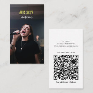 Cool Musician & Songwriter Ajouter Carte de visite