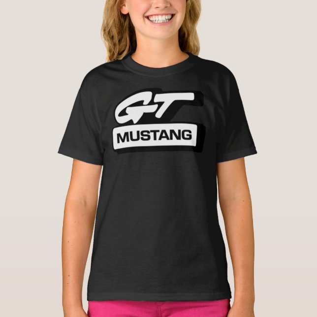 Cool Mustang GT Logo T-shirt classique (Devant)