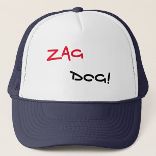 Cool Navy Zag Hundelhut Truckerkappe