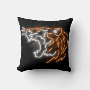 Cool Neon Tiger Kissen