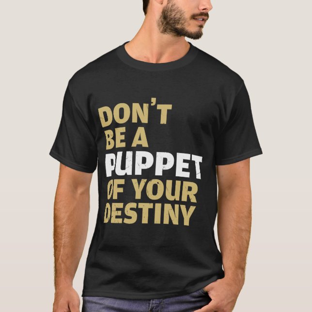 Cool nicht ein Puppenspieler sein, ein Comedian au T-Shirt (Vorderseite)