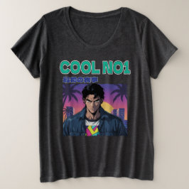 Cool No. 1 Große Größe T-Shirt