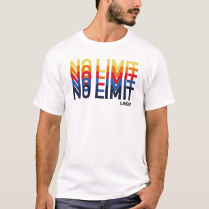 Cool No Limit Live Up Playup Funk Pop Art T-Shirt