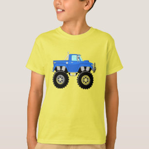 : Cool Off-Road Monster Kid's Gelbes T-Shirt
