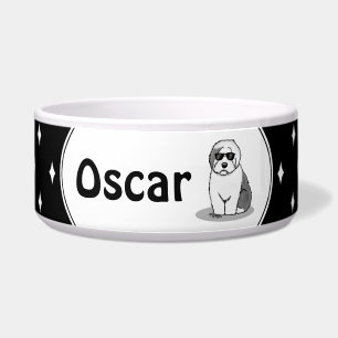 Cool Old English Sheepdog (Grau 1) Niedlich Funny Napf