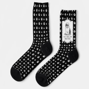 Cool Old English Sheepdog (Grau 1) Niedlich Funny Socken