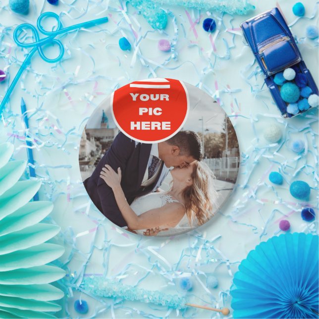 Cool! Papierplatte - Personalisiert Pappteller (Party)