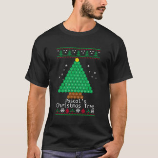 Cool Pascal's Weihnachtsbaum Sweater Math T Shirt