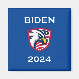 Cool Patriotic Joe Biden 2024 Wahl Eagle Dark Magnet