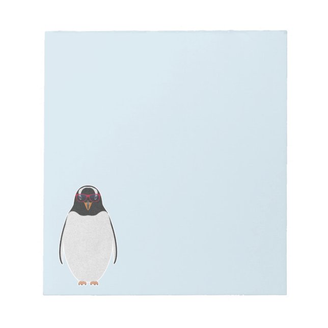 COOL PENGUIN NOTIZBLOCK (Vorderseite)