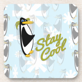 Cool Penguin Pal Getränkeuntersetzer
