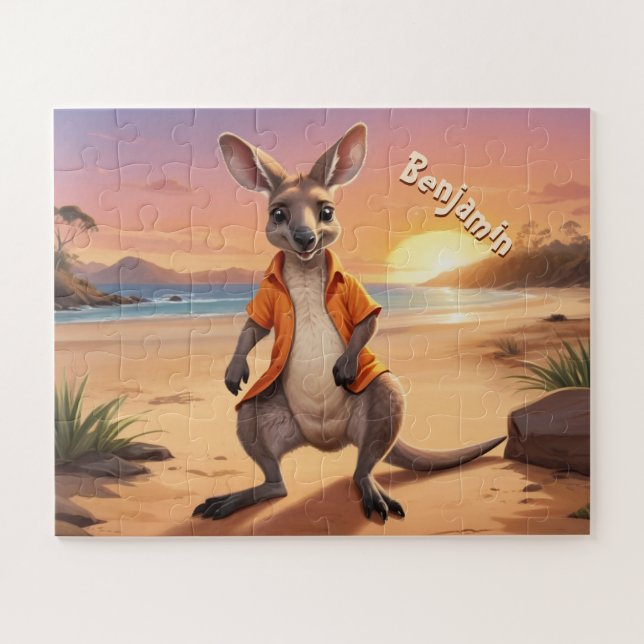 Cool Personalisiert Kangaroo (Horizontal)