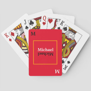 cool personalisiert spielkarten