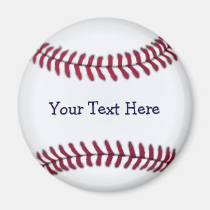 Cool Personalisierter Baseball Magnet