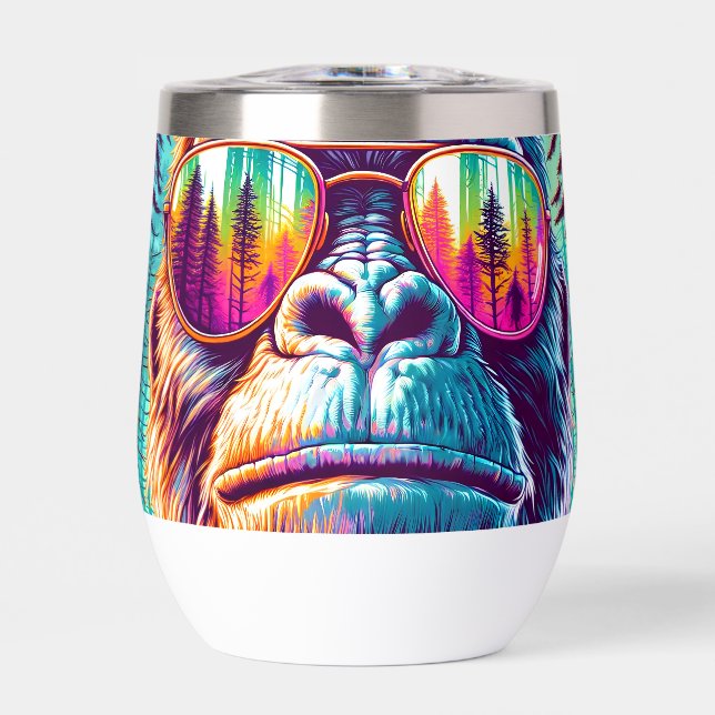Cool personnalisé Bigfoot dans lunettes de soleil  (Avant)