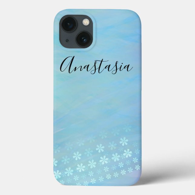 Cool, Phantastisch, blau, was Ihr Name ist Case-Mate iPhone Hülle (Rückseite)