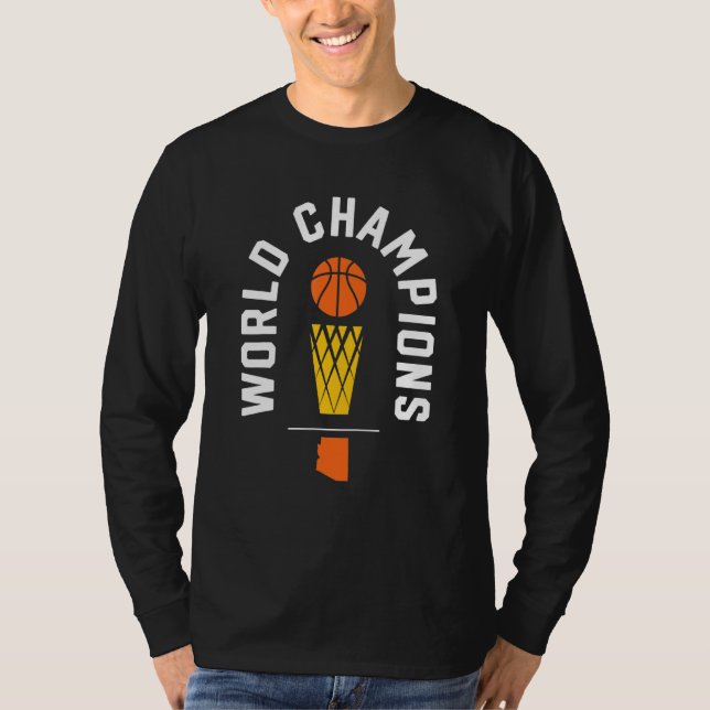 Cool Phoenix Basketball Champions Az T-Shirt (Vorderseite)
