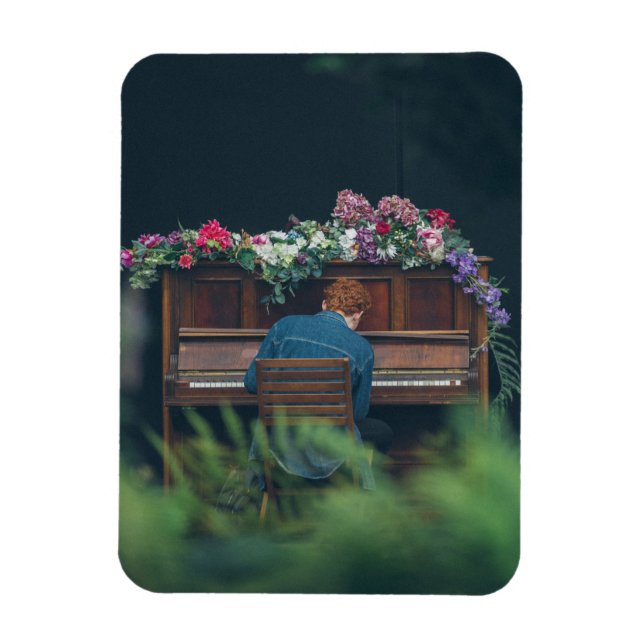 Cool Piano Artwork Magnet (Vertikal)
