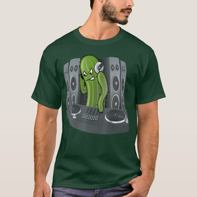 COOL PICKLE DJ TSHIRT I DJ MUSIQUE ÉLECTRONIQUE (Devant)