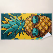 Cool Pineapple with Sunglasses – Summer Vibes