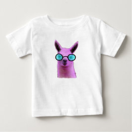 Cool Pink Llama! Baby T-shirt