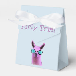 Cool Pink Llama! Geschenktüte Geschenkschachtel