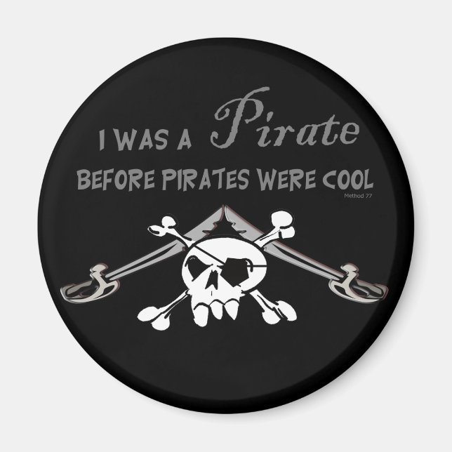 Cool Pirate Magnet (Vorne)