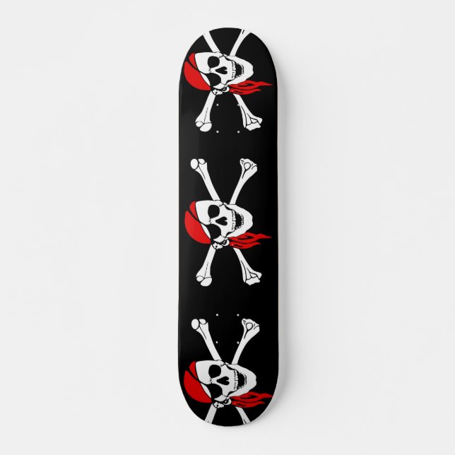 Cool Pirate Skateboard (Vorne)