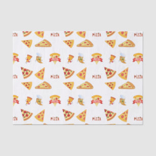 Cool Pizza Slices Pizza Lovers Seidenpapier