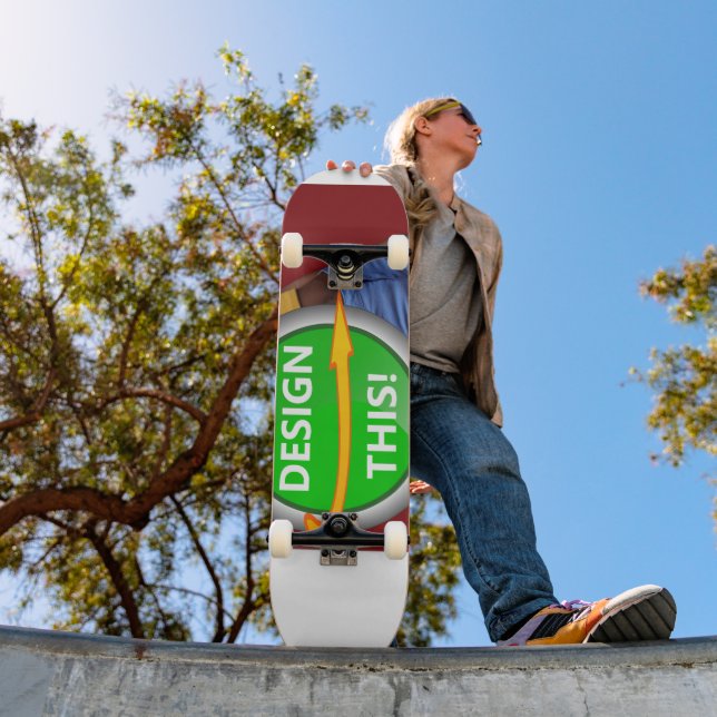 COOL ! Planche à skateboard - 7 7/8" - Personnalis (Extérieur 1)