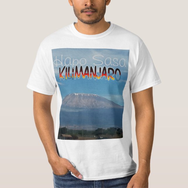 Cool Populäre Walkable Climbable Mount Kilimanjaro T-Shirt (Vorderseite)