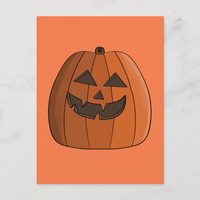 Cool Pumpkin Postkarte (Vorderseite)