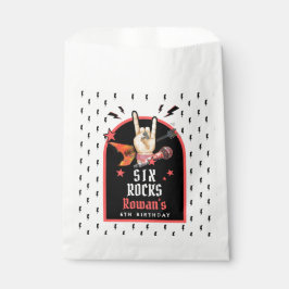 Cool Punk Rockstar Any Age Birthday Geschenktütchen