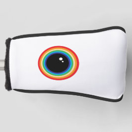 Cool Rainbow Eyeball Golf Headcover