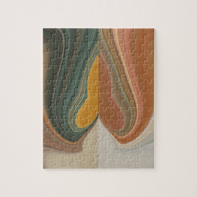 Cool Retro Abstrakt Graphic bunt Matata strand (Vertikal)