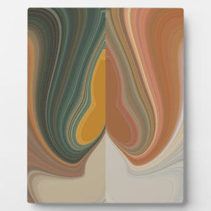 Cool Retro Abstrakt Graphic bunt Matata strand Fotoplatte