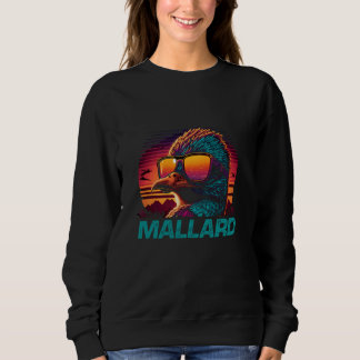 Cool Retro Sonnenbrille Mallard Sweatshirt