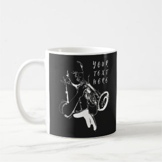 Cool Retro Trumpeter Custom Name (名入れ・カスタム対応) Kaffeetasse