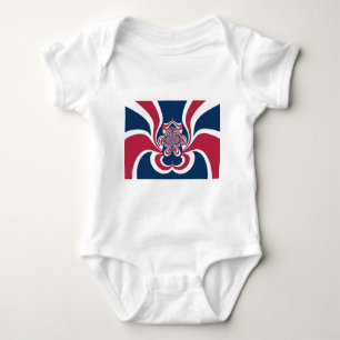 Cool Retro Vintag Hakuna Matata GIBT Trendflagge Baby Strampler