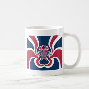 Cool Retro Vintag Hakuna Matata GIBT Trendflagge Kaffeetasse