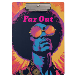 Cool/Retro-Zwischenablage Klemmbrett