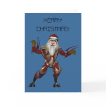 Cool Robo Tech Mech Santa Claus